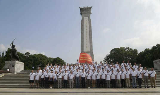 武漢大學紅安紅色教育(圖21) 紅安紅色教育培訓學員現場學習
